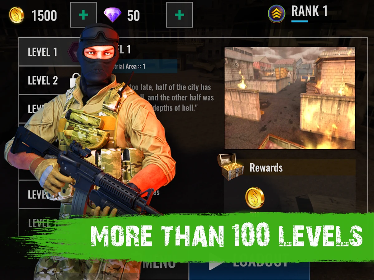 Zombie Shooter Hell 4 Survival screenshot
