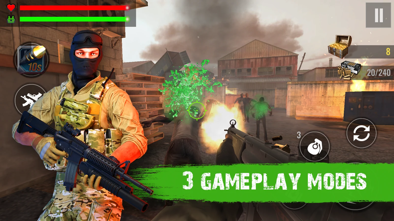 Zombie Shooter Hell 4 Survival screenshot